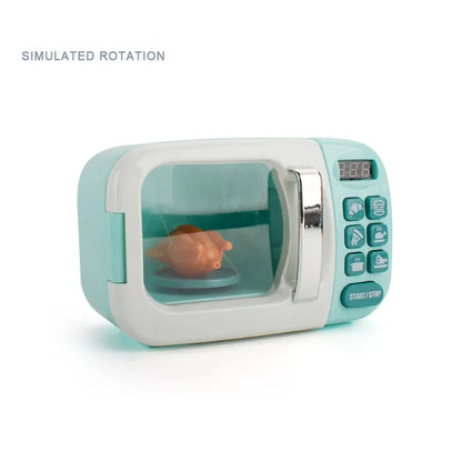 Variant image for Kids Kitchen Playset with Juicer, Toaster, Microwave, and Washing Machine - Interactive Role-Play Appliances for Children-3