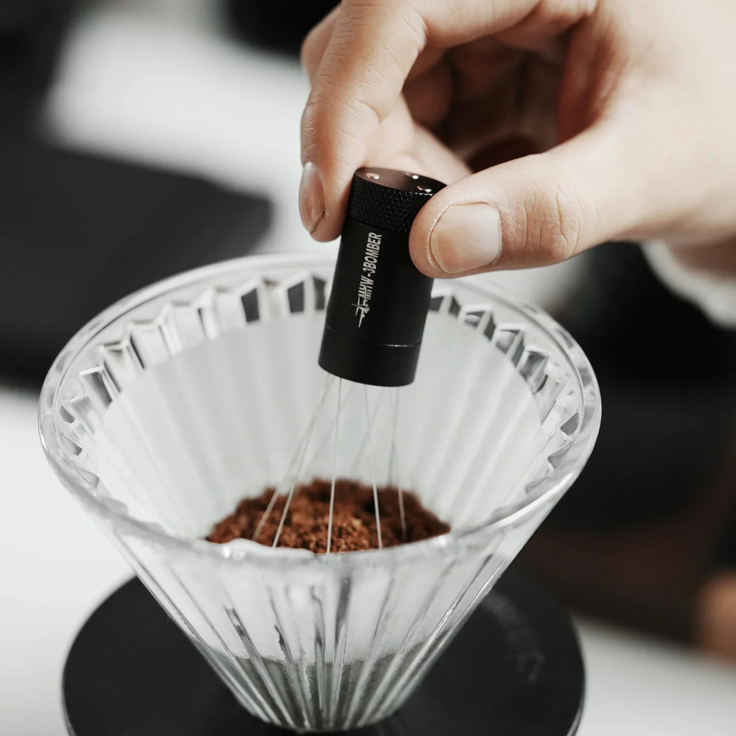 Kaffefordelingsværktøj Justerbar Magnetisk WDT Omrører Stativ Barista Gaver Efterår 2025 Præcise Espresso Nål Inkluderet