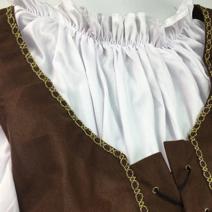 Pirates of the Caribbean Jack Sparrow Cosplay Costume Set for Men Women Halloween Carnival 2026