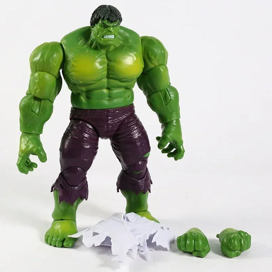 8-Inch Marvel Hulk Articulated Doll - Handmade PVC Action Figure for Kids, Perfect Birthday or Christmas Gift