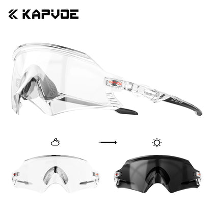Gafas de ciclismo fotocromáticas para exteriores tendencia otoño 2026 protección UV400 para carreteras y senderos
