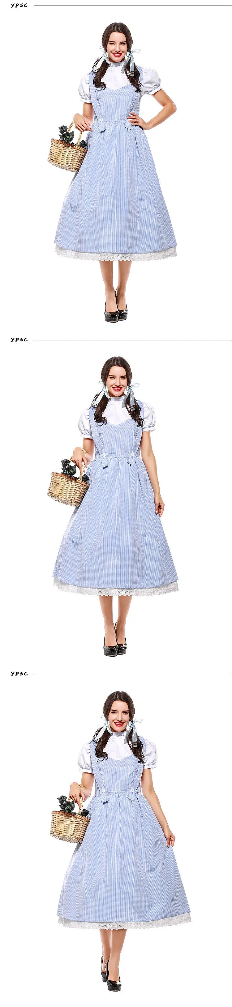 Tovenaar van Oz Dorothy Alice Halloween-sprookjeskostuum, actricekostuumjurk voor vrouwen 2026