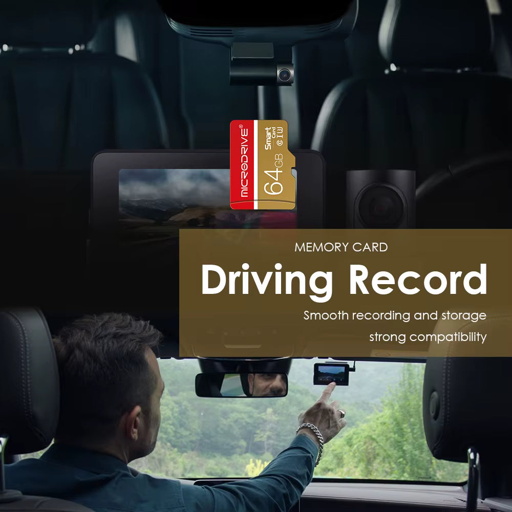 MicroDrive MicroSD Card Class 10 UHS-I U3 Memory Card High Speed TF Card