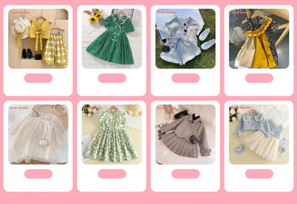 Leichtes und schmeichelhaftes Mädchenkleid – Floraler Schmetterlingsdruck, knielang, ärmellos, Taillengürtel, Freizeitkleidung
