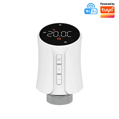 Vanne thermostatique intelligente pour radiateur Thermostat de radiateur WiFi Automne 2025 Maison intelligente Compatible assistant vocal