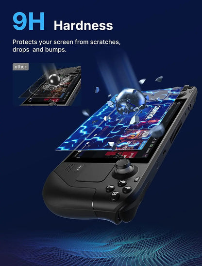 Protector de pantalla mate OLED para Steam Deck paquete de 2 kit antirreflejos