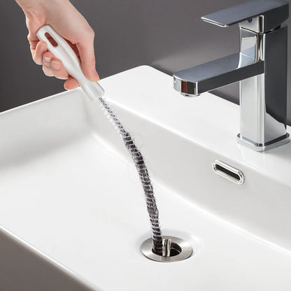 Spazzola Disgorgante Flessibile Rimozione Intasamenti da Capelli per Lavandino Bagno Pulizie di Primavera 2026 Eco Friendly