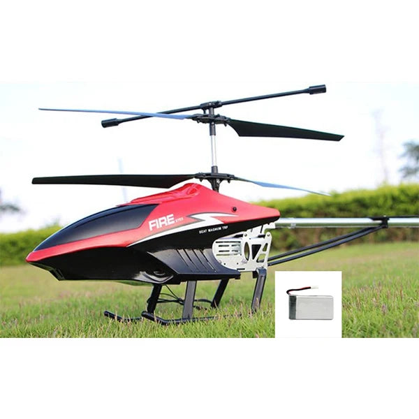 Extra Large 3.5CH Remote Control Helicopter - Durable Outdoor Drone Toy for Kids, 80cm Model