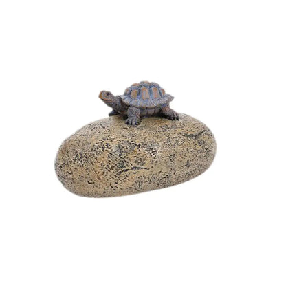 Outdoor Stone Key Hider - Resin Safe Box for Yard Garden Storage