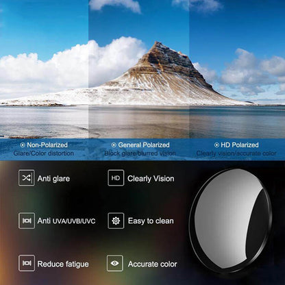 Shades Solbriller til Mænd - Udendørs UV Beskyttelse Letvægts Briller