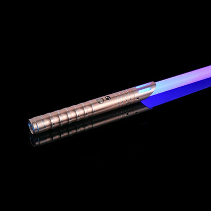 Lightsaber RGB Metal Håndtag Sværd Legetøj Cosplay 2025 Samlerobjekt Rekladerbar Blinkende LED Gave