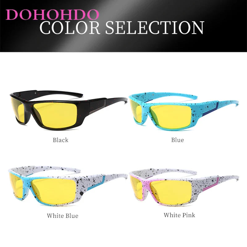 Nattseende solglasögon polariserade glasögon hösten 2025 synförbättring för nattkörning UV400