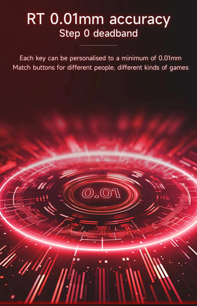 Teclado Mecánico Sixty Mini Inalámbrico ARGB Magnético Hall