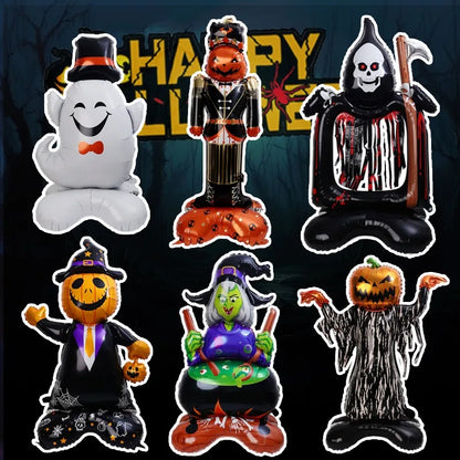 Halloween Luftballons Riesiger Folienaufsteller Partydekoration 2025
