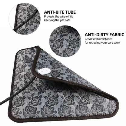 Winter Bed Heating Pad - Waterproof Warming Mat for Cats and Dogs