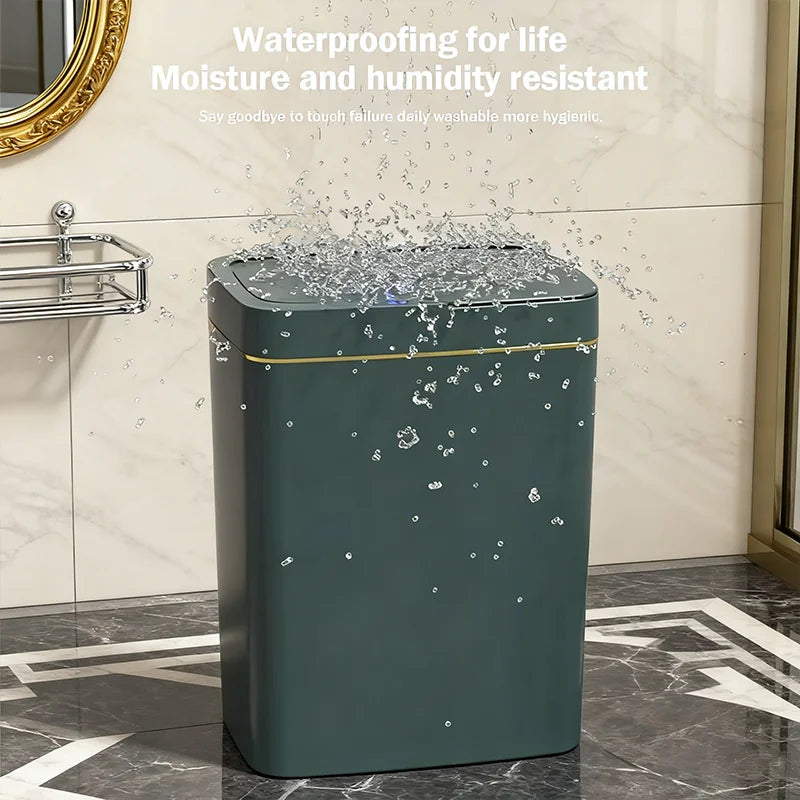 Touchless Smart Sensor Trash Can 15L Waterproof Automatic