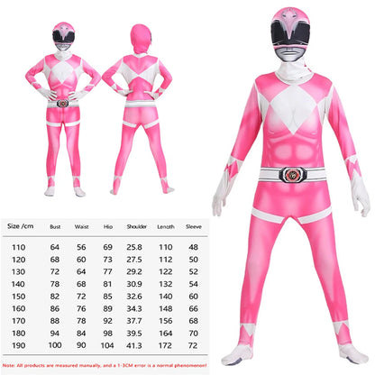 Samurai Sentai Shinkenger Power Rangers Cosplay Jumpsuit Costume Set with Mask for Adults 2026