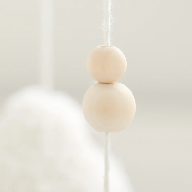 Baby Crib Mobile Wooden Nursery Newborn Sensory Toys