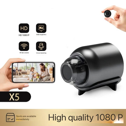 Mini 1080P HD WiFi Camera - Night Vision Motion Detection Home Security Camcorder