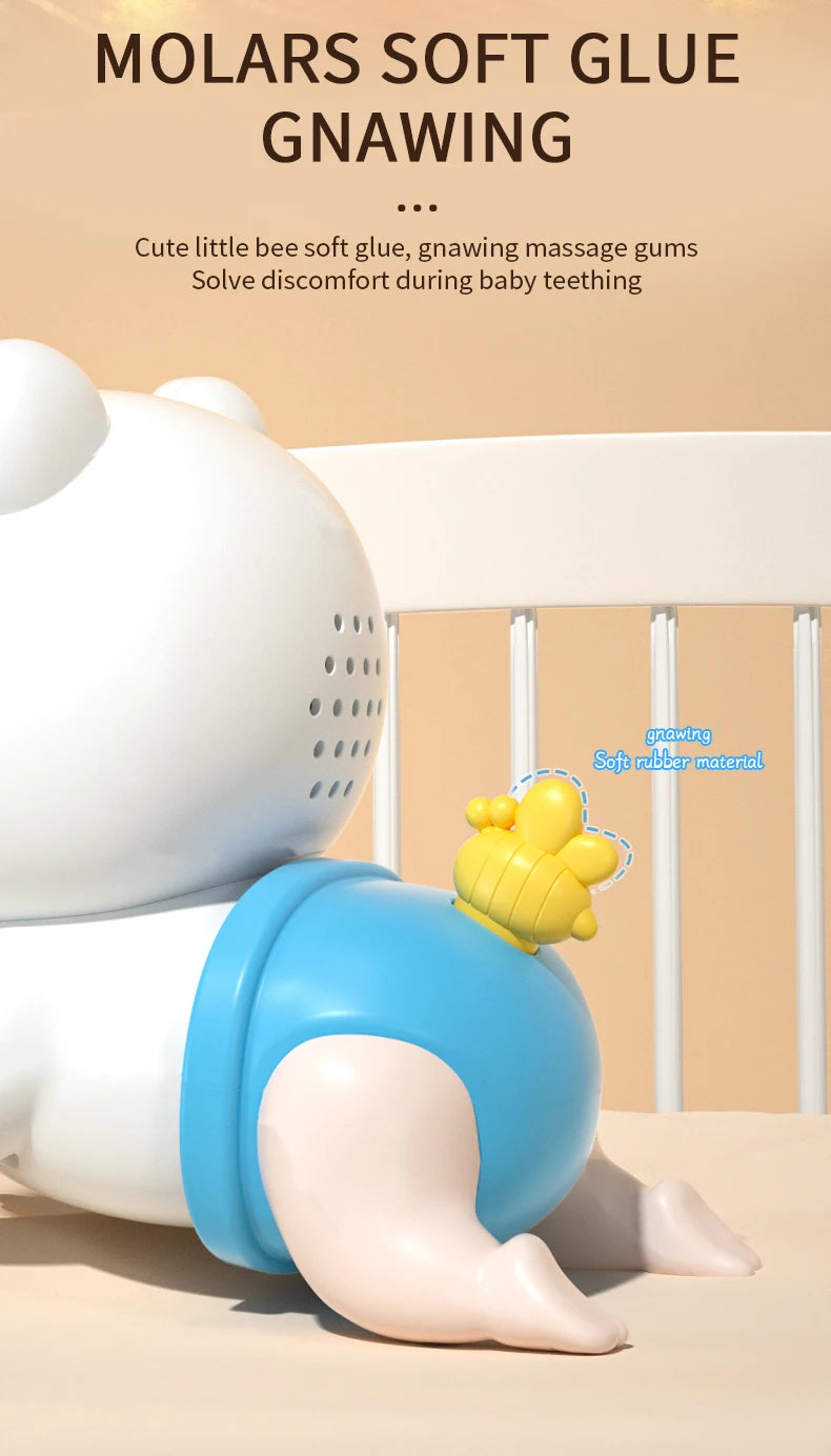 Baby Crawling Guide Toy Newborn Sensory Toys Music Aid