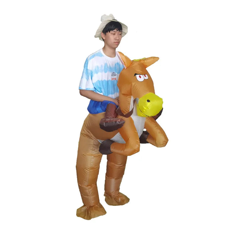 Opblaasbaar mascotte-clownkostuum voor volwassen mannen en vrouwen voor dansfeesten, kermissen en openingsvieringen 2026