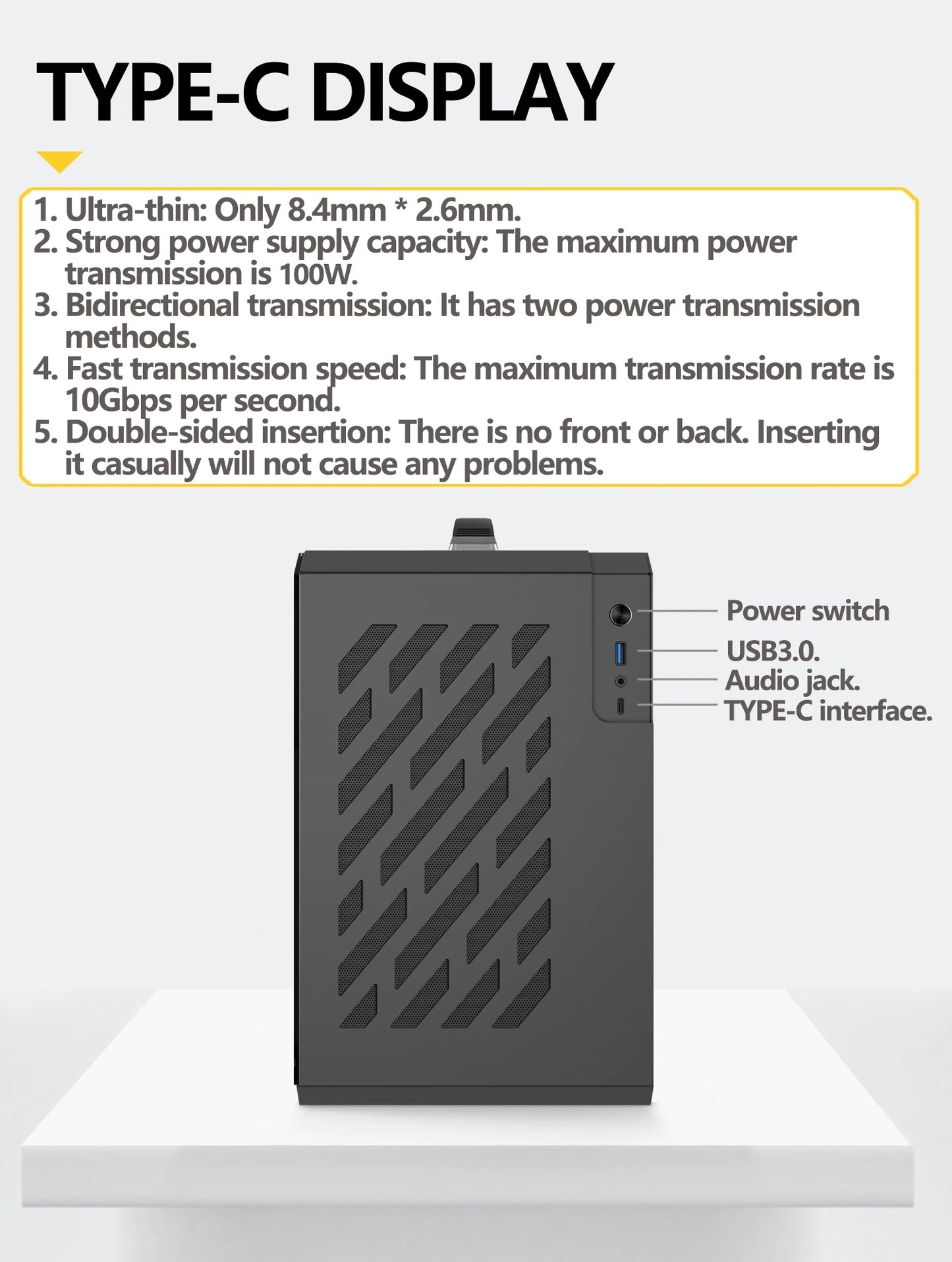 Boîtier Mini ITX Verre Latéral Refroidissement Liquide 240mm Portable