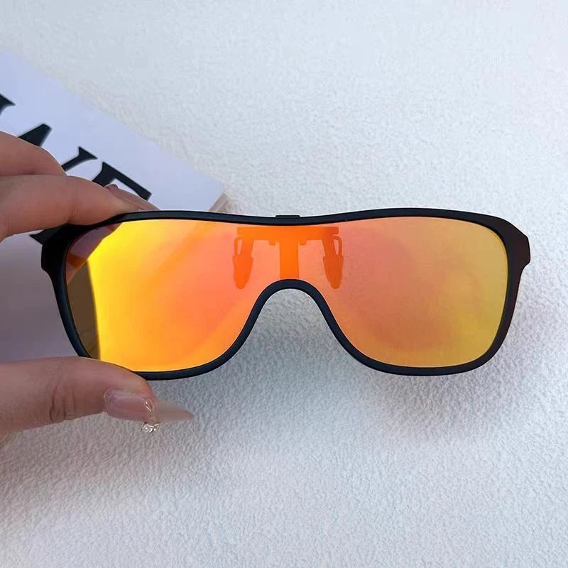 Clip On Sunglasses Polarized Flip Up Driving Glasses Mirror Lens Outdoor UV Protection Summer 2026
