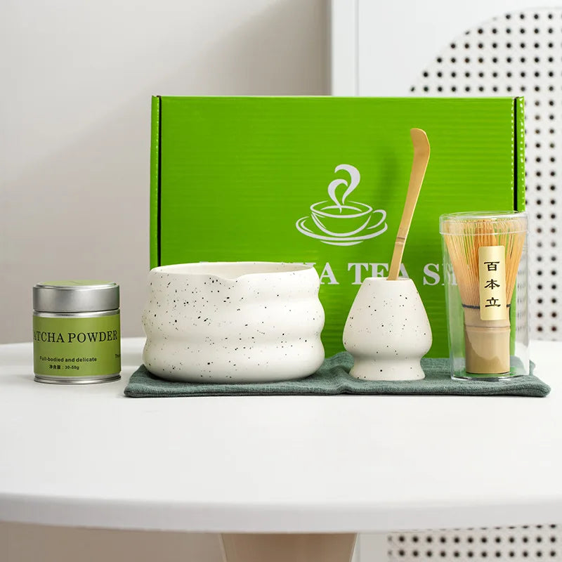 Matcha piskeris bambus Chasen tesæt te ceremoni nødvendigheder efterår 2025 skaber cremet skum miljøvenlig gave