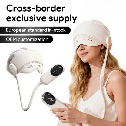 Graphene Heated Head Massager Air Pressure & Eye Compress – Stress Relief Sleep Aid 2026
