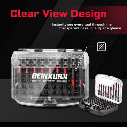 Impact Driver Bit Set 83-Delig S2 Staal Magnetische Bits Met Dopadapter Koffer Fall 2025 Doe-Het-Zelf Essentieel