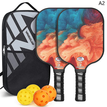 Variant image for Lightweight Fiberglass Pickleball Paddle Set with Carry Bag and Accessories for All Skill Levels-2