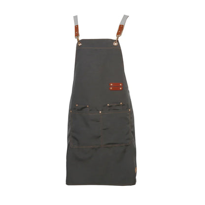 Canvas Apron Waterproof Bib Professional Cafe Catering Apron Fall 2025 Water Resistant Durable