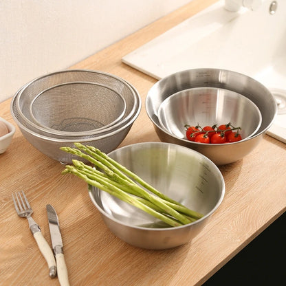 Stainless Steel Drain Basket Colander and Strainer, Spring Cleaning 2026 Eco Friendly Kitchen Tool