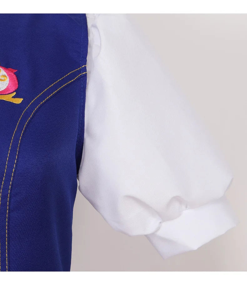 Barbie cosplay skoleuniform kostyme kjole Halloween