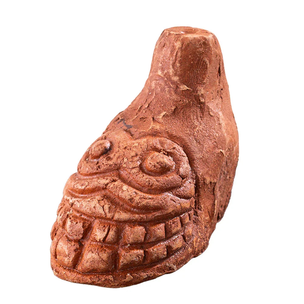 Aztec Death Whistle Ceramic Screaming Prop Halloween Fall 2025 Authent ...