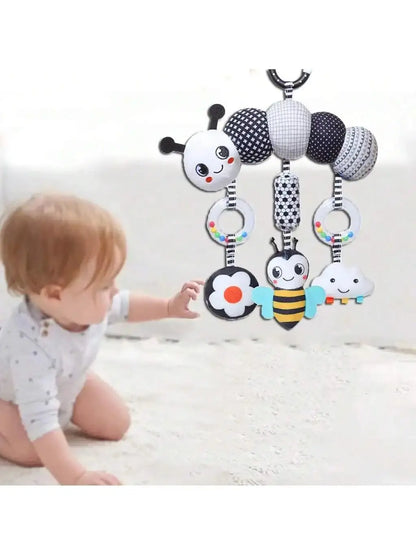 Sonajero para bebé Juguete colgante para cochecito Juguetes sensoriales para recién nacido