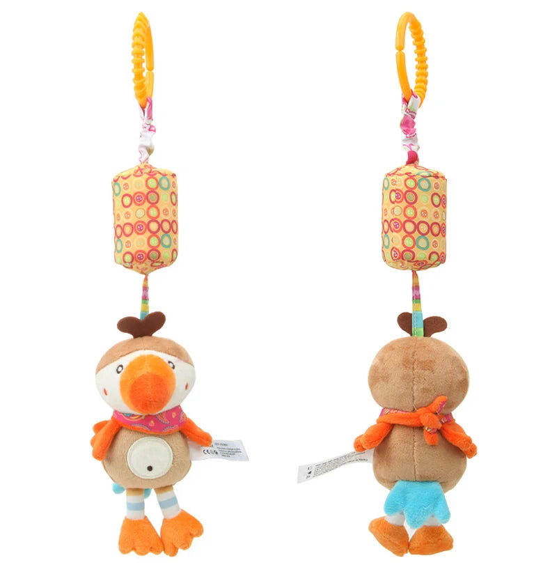 Baby rammelaar hangend pluche speelgoed pasgeboren sensorisch speelgoed cadeau
