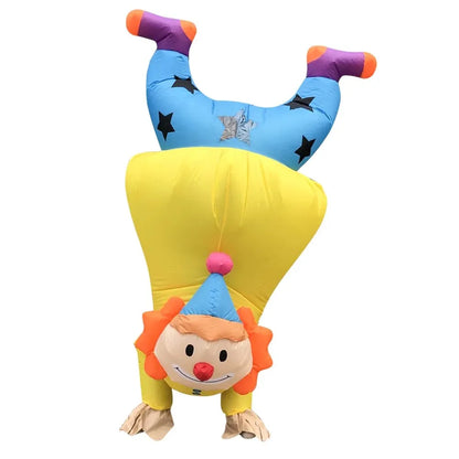 Opblaasbaar mascotte-clownkostuum voor volwassen mannen en vrouwen voor dansfeesten, kermissen en openingsvieringen 2026