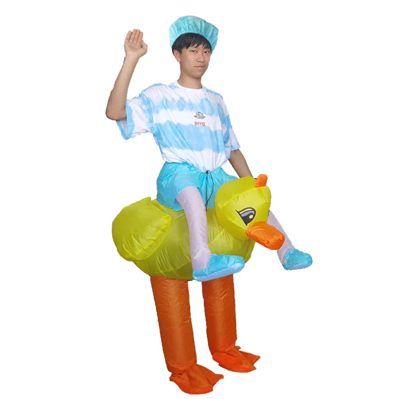 Opblaasbaar mascotte-clownkostuum voor volwassen mannen en vrouwen voor dansfeesten, kermissen en openingsvieringen 2026