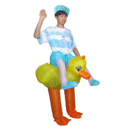 Opblaasbaar mascotte-clownkostuum voor volwassen mannen en vrouwen voor dansfeesten, kermissen en openingsvieringen 2026