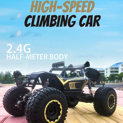 RC Car 4WD Off Road Rock Crawler 2.4G Remote Control Vehicle All Terrain Toy Gift Viral 2025