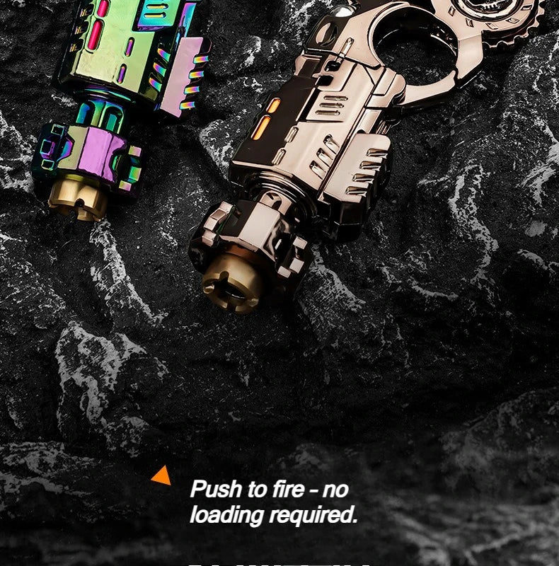 Fidget Toy Pistol Shell Ejecting Stress Relief, TikTok Viral Fall 2026 Desk Gadget Gift for Teens