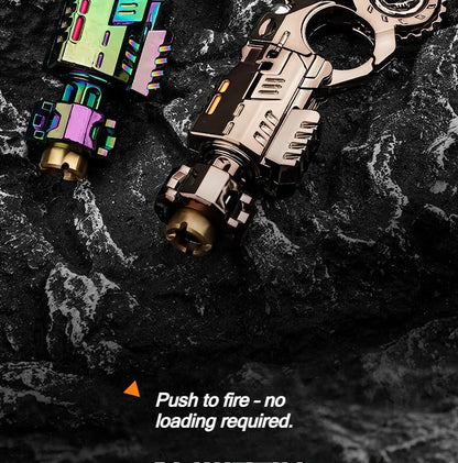 Fidget Toy Pistol Shell Ejecting Stress Relief, TikTok Viral Fall 2026 Desk Gadget Gift for Teens