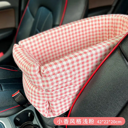 Hondenautostoel Draagbare Drager Bed Verhogerstoel Roadtrip 2025 Reizen Veilig Comfortabel Duurzaam Huisdier