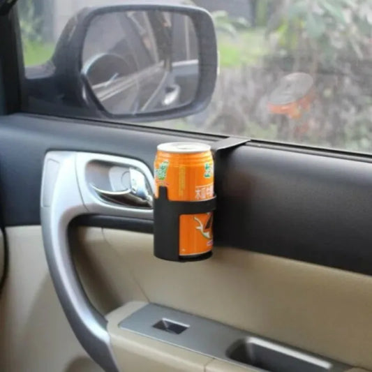 Universal Car Accessories Drink Cup Holder - Durable Window Door Mount Organizer for Bottles