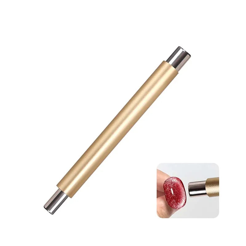 Cat Eye Nail Magnet Double Headed Magnetic Pen Tool For Precise Nail Art Design TikTok Viral Fall 2026