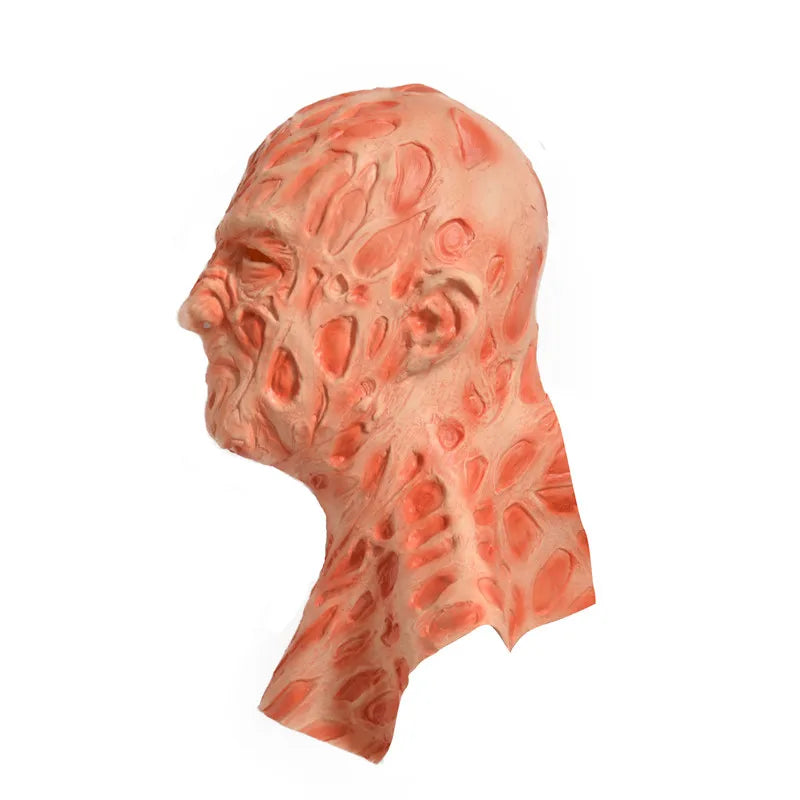 Freddy Krueger Latex Cosplay Headgear and Razor Gloves Set for Adults Halloween 2026