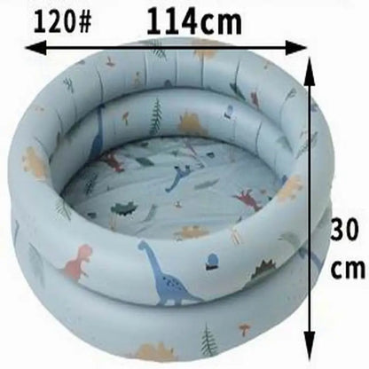 Variant image for Inflatable Mermaid and Dinosaur Swimming Pool for Kids, Durable PVC, Multiple Sizes 90CM-150CM, Fun Outdoor Summer Activity-10