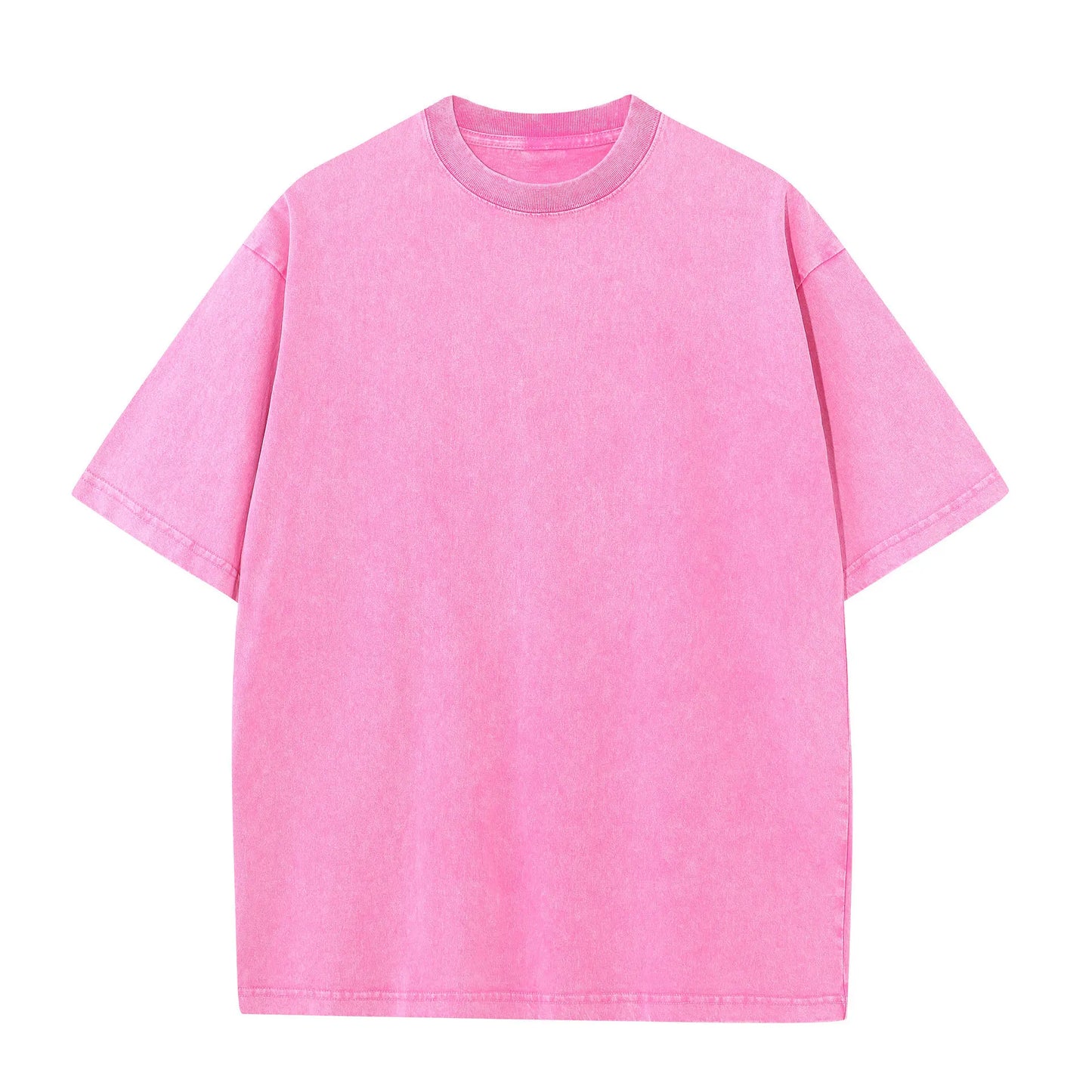 Oversized men's t-shirt – loose-fit silhouette, heavy cotton, vintage-washed streetwear tee