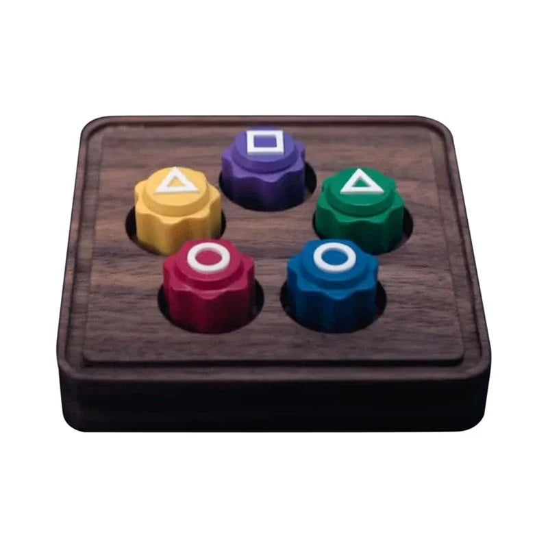 Traditioneel Gonggi Jack Stone Pebbles Set - Kleurrijke Kiezels Voor Coördinatietraining En Plezier - Geschikt Voor Kinderen En Volwassenen